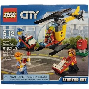 LEGO City Airport 60100 Airport Starter Set Building Kit (81 Piece) Gift Toy